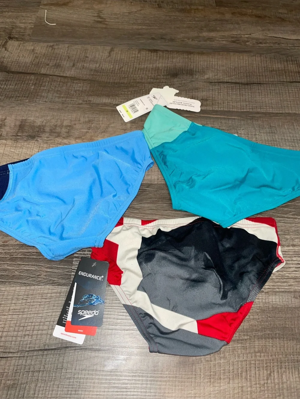 Speedo Men’s Swim Dive Briefs Size 30 NWT Eco Endurance CHOOSE